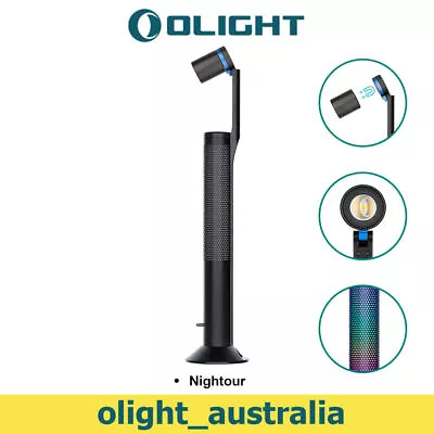 OLIGHT Nightour Table Lamp Personalized Light Color  USB-C Rechargeable Light • $108.71