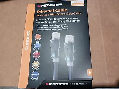 New - Monster Advanced High Speed Data Ethernet Cable Cat6  12ft / 3.65m • $11