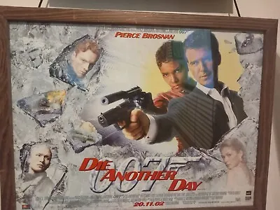 007 Die Another Day Original Cinema A3 Movie Poster James Bond Film • £35