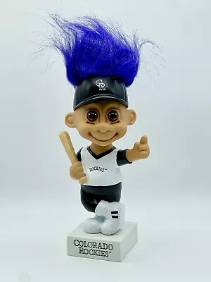 Vintage Russ Bobblehead Troll Colorado Rockies Baseball Team MLB 1992 • $29.95