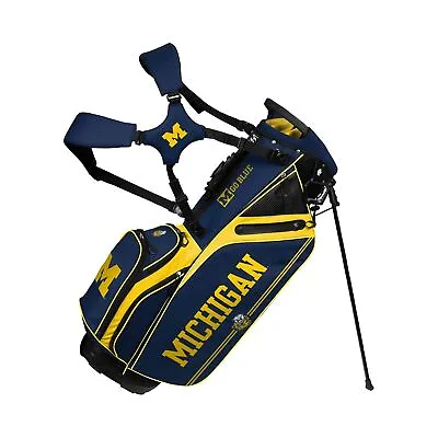 Team Effort NCAA Caddie Carry Hybrid Golf Bag Michigan Wolverines • $299.74