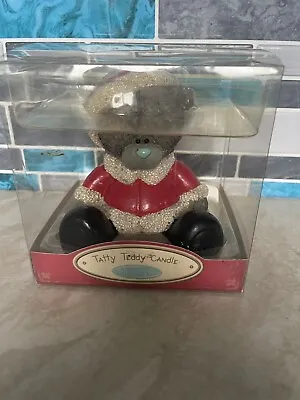 Bnib - Rare Me To You Xmas Tatty Teddy Santa Bear Candle Boxed - Use Or Ornament • £12.99
