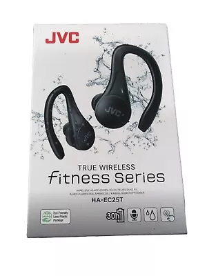 JVC Fitness True Wireless HA-EC25T Bluetooth Sports Earbuds Waterproof NEW • $14.95