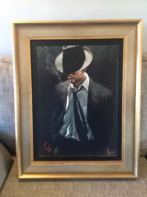 Fabian Perez Man In Black Suit III Framed  Limited Edition Print • £1375