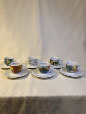 £118.72 • Buy Illy Espresso Los Ninos Cambiaremos El Mundo Kids Collection Cup Set 1998