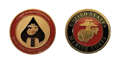 USMC Force Recon MARSOC Challenge Coin (MCRD Amphib Infantry Pendleton Lejeune) • $7.99