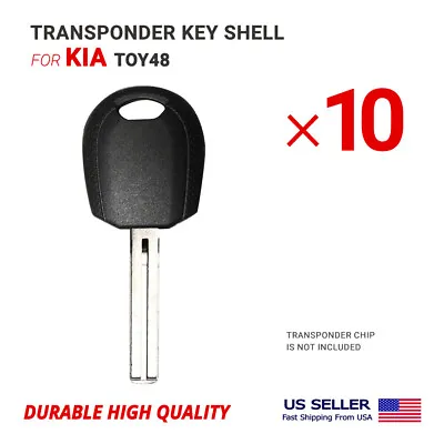 10X Key Shell Case With Blade TOY48 For Kia • $20.95