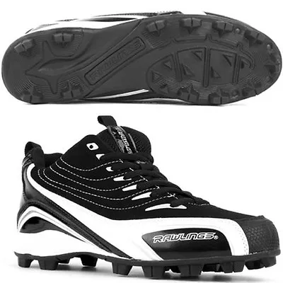 New Rawlings Base Invader Baseball Cleats Midcut Senior Men Size 11.5 Sr Shoe • $24.99