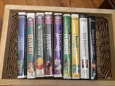 Walt Disney Masterpiece And Home Video VHS Tapes • $15