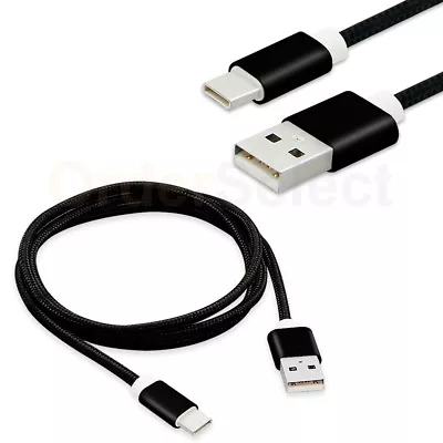 USB Type C Braided Charger Data Cable Cord For Phone Motorola Moto Z2 Z3 Play • $3.49