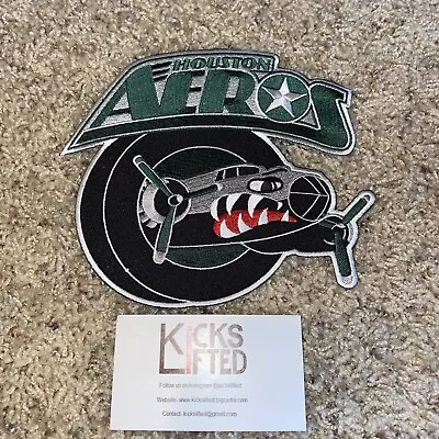 Houston Aeros IHL AHL Throwback Minor League Hockey Jersey Patch • $15