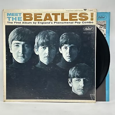 Meet The Beatles - 1964 US Capitol Mono Album (EX) Ultrasonic Clean • $79.99