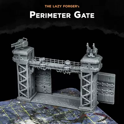 Warhammer 40k Epic Space Marine Perimeter Gate And Towers Terrain Printed • $7.99