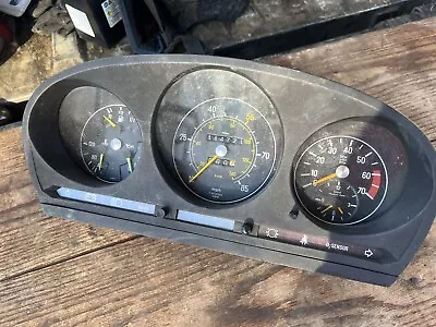 1973-1980 Mercedes R107 450sl 450slc Instrument Cluster Showing 114k Miles Oem🟠 • $150