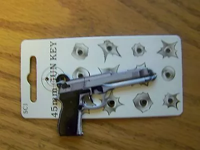 $5.79 • Buy 45mm Gun Schlage SC1 House Key Blank.