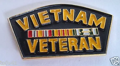 VIETNAM VETERAN (1-1/4 ) Military Hat Pin 14138 HO • $5.94