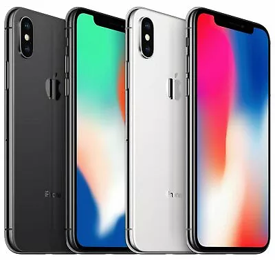 Apple IPhone X A1865 All GB Colors Carriers UNLOCKED Warranty - A Grade • $179.99