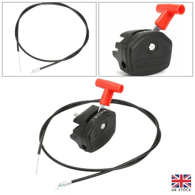 £11.08 • Buy 56'' Throttle Cable Switch Lever Control Handle For Lawnmower Lawn Mower Parts
