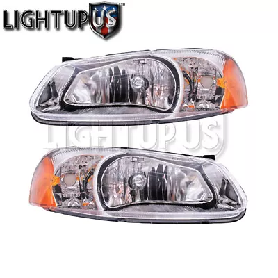 Left Right Sides Pair Headlights For 01-06 DODGE STRATUS 01-03 CHRYSLER SEBRING • $93.62