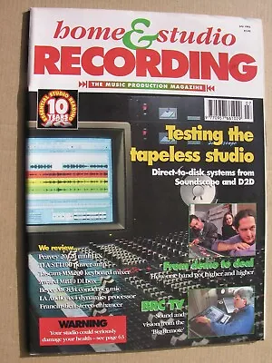 1993 HOME STUDIO RECORDING Unation Damian Johnson Jo Nye Steve Kane Mark Thomas • £10