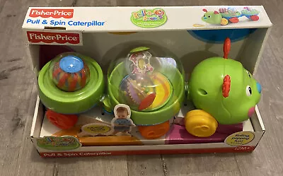Fisher-price Role-a-rounds - Pull & Spin Caterpillar From 2007 - New • $59.99