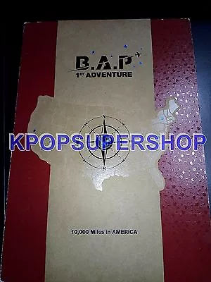 B.A.P 1st Adventure 10000 Miles In America 2 DVD Photobook BAP Warrior Good • $19.90