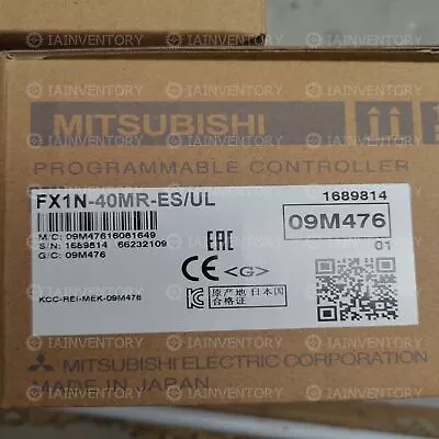 Mitsubishi AUTHENTIC MODULE FX1N-40MR-ES/UL CODE BEN FX1N-40MR-ES-UL • $138.56