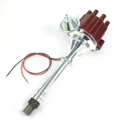 $294.99 • Buy PerTronix Distributor Plug&Play Magnetic Pickup Vacuum Advance Red Cap Chevy