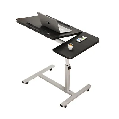 Adjustable Folding Laptop Lazy Table Stand Lap Room Sofa Bed PC Notebook Desk • $37.99