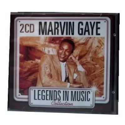 Marvin Gaye : Legends In Music 2CD *live Collection* • £6.66