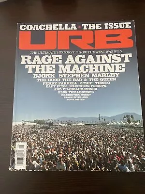 URB MAGAZINE May 2007 Coachella Bjork Ztrip Daft Punk Rage Against The Machine • $19.99