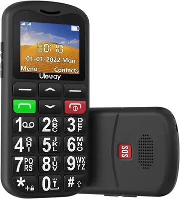 GSM Big Button Mobile Phone For Elderly Dual SIM Unlocked  • £23