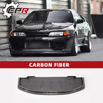 For Nissan R32 GTR AB Style Carbon Fiber Front Bumper Lip Exterior Bodykits • $912.24