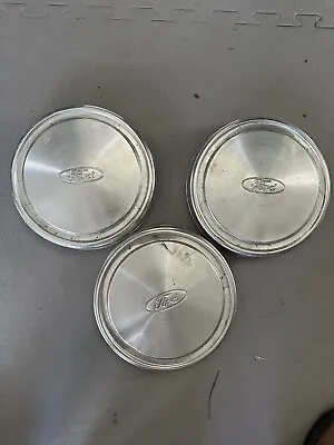 Ford Truck Hubcaps Vintage￼dog Dish Set Of 3 60s-70s • $10