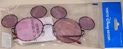 Japan Tokyo Disney Parks Resort Mickey Pink Fashion Sunglasses NAKAYOSHI CLUB • $42