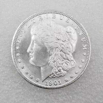 1901 S Morgan Silver Dollar Liberty Head $1 Coin • $35