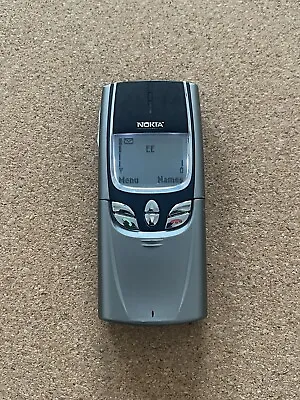 £100 • Buy Nokia 8850 - Metallic Silver (Unlocked) Mobile Phone