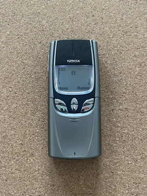 £100 • Buy Nokia 8850 - Metallic Silver (Unlocked) Mobile Phone