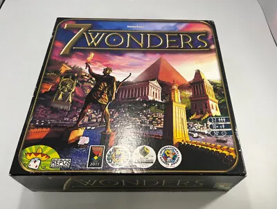 7 Wonders Board Game - Lot 1 International Gamers Awards Winner - Unchecked Game • £20
