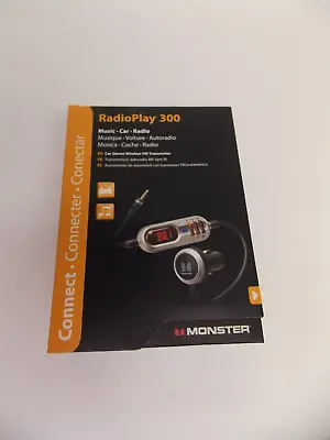 Monster RadioPlay 300 Universal Full Spectrum FM Transmitter MBL-FM XMTR300 -NEW • $14.95