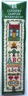 £7.95 • Buy Textile Heritage Counted Cross Stitch Bookmark Kit - Country Sampler
