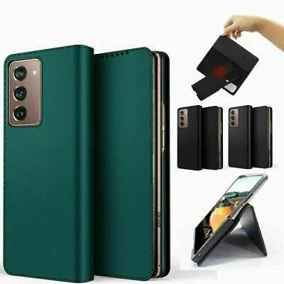 $11.97 • Buy For Samsung Galaxy Z Fold 3 Shockproof Leather Detachable Card Wallet Case Cover