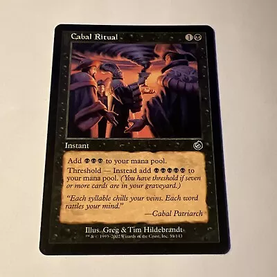 MTG Cabal Ritual Torment • $12