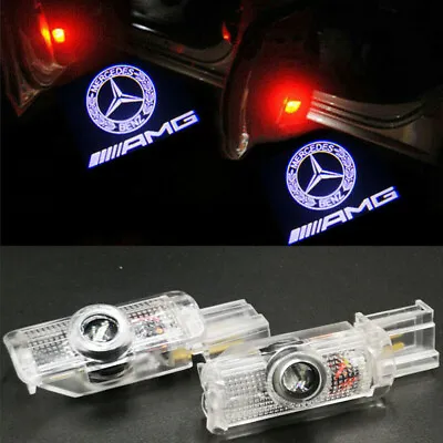 LED Door Step Courtesy Laser Projector Lights For Mercedes ML350 W164 2006-2011 • $16.95