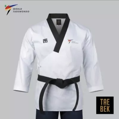 MOOTO Taebek-2 Poomsae Dan Uniform (Male) WT (World Taekwondo) Dobok • $79.99