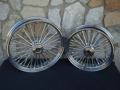 21x3.5 18x4.25  Dna Fatty 40 Mammoth Wheel Set 2004-07 For Harley Touring Bagger • $1670