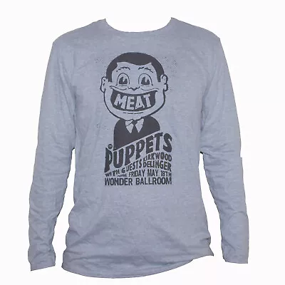 Meat Puppets Grunge Punk Rock T-shirt Long Sleeve Grey Unisex S-2XL • $26.23