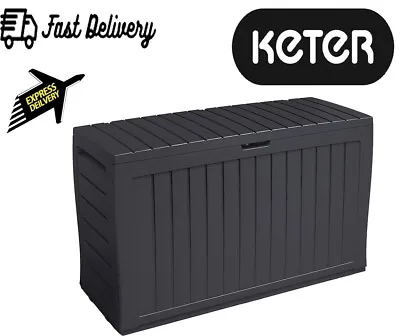 £58.99 • Buy Keter XL Large Storage Shed Garden Outdoor Box Lockable Waterproof  Shed Outside