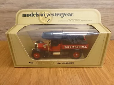 Matchbox Models Of Yesteryear Boxed 1918 Crossley Model Y-13 Coal And Coke Truck • £4.99