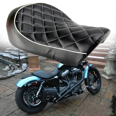Driver Rider Solo Seat For Harley Sportster XL 1200 883 Iron 48 72 Custom 04-15 • $64.81